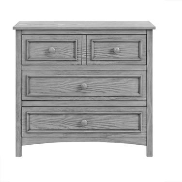 Farmington/Bennett 3 Drawer Dresser In Rustic Gray