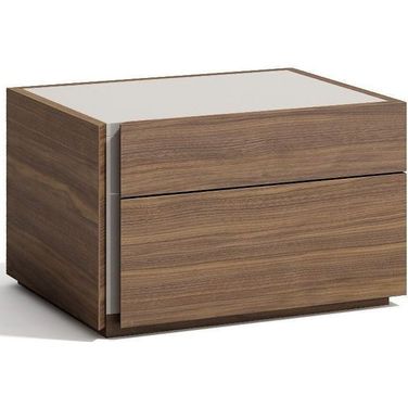 Faro Walnut Left Nightstand