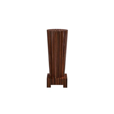 Farrow Pedestal In Rich Brown