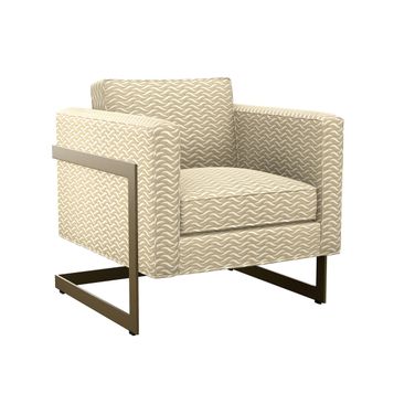 Featured Upholstery Winthrop Chair In Beige