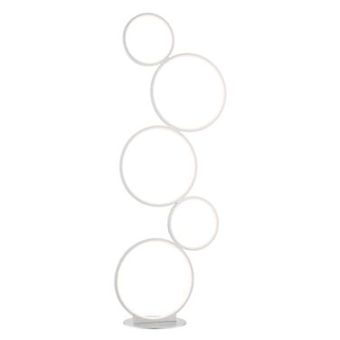 Fedora Floor Lamp In White