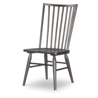 Fenmore Spindle Side Chair Set of 2 In Mocha and Distressed Cherry