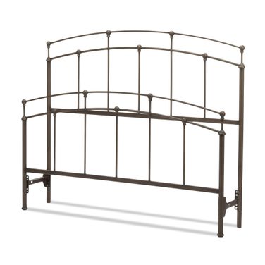 Fenton King Headboard and Footboard In Black Walnut