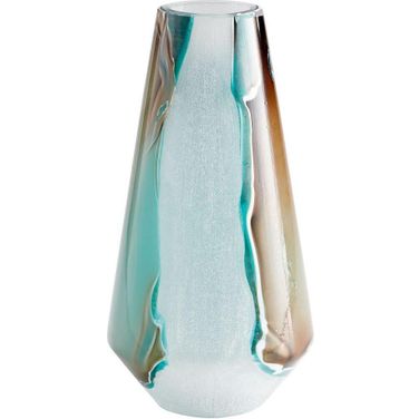 Ferdinand Green And White Medium Vase