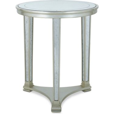 Ferrars Side Table In Silver