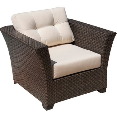 Fiji Lounge Chair with Cushions In Brown