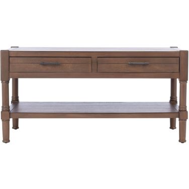 Filbert 2 Drawer Coffee Table in Brown
