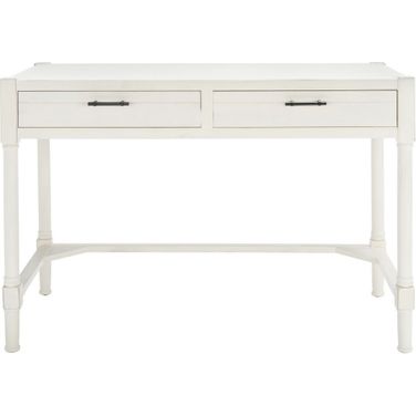 Filbert Writing Desk in Distressed White