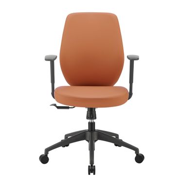 Filip Low Back Office Chair In Cognac