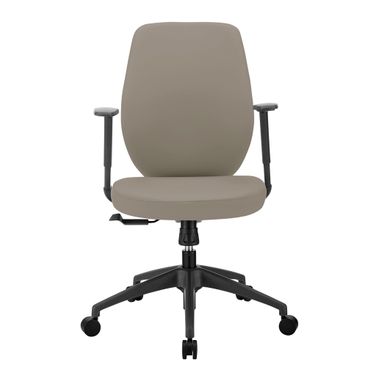 Filip Low Back Office Chair In Light Gray