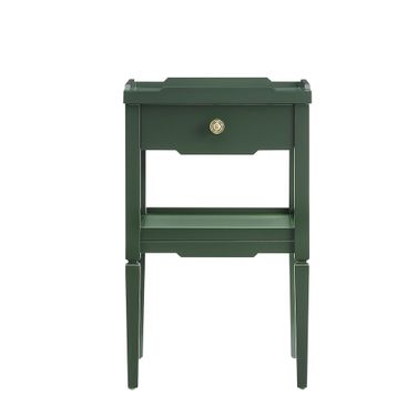 Finchley 1-Drawer Nightstand In Vintage Green