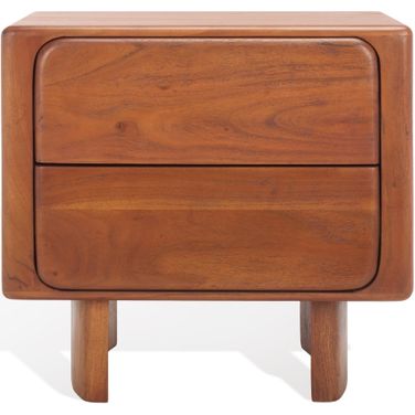 Finley 2 Drawer Wood Nightstand In Natural