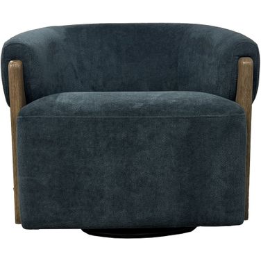 Finley Swivel Accent Chair In Island Teal