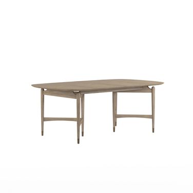 Finn Rectangular Dining Table In Light Brown