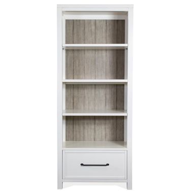 Finn Drawer Bookcase In Cloud and Fog