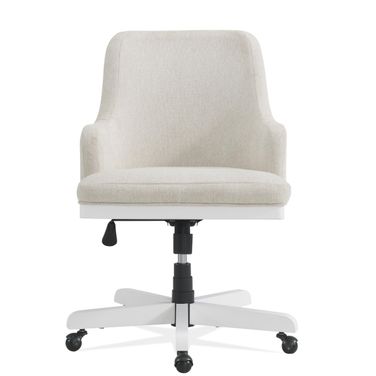 Finn Upholstered Desk Chair In Cloud