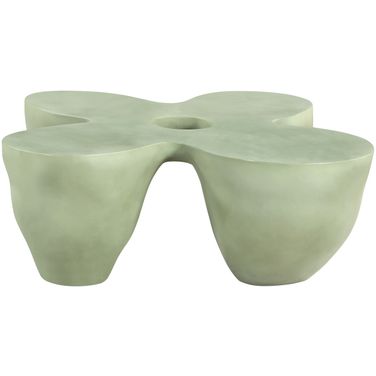 Fiore Concrete Coffee Table In Green