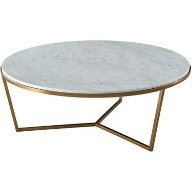 Fisher Round Marble Cocktail Table TAS51034.C096