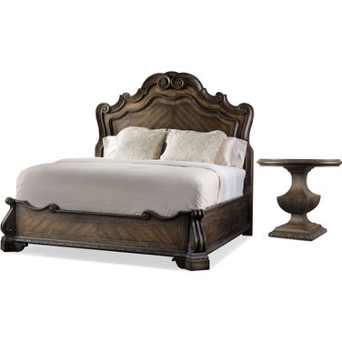 Rhapsody Medium Wood Panel Bedroom Set