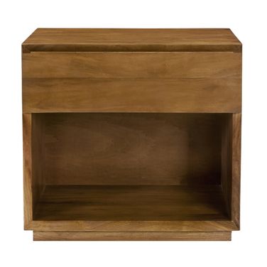 Flagstaff 1-Drawer Nightstand In Spice Tan