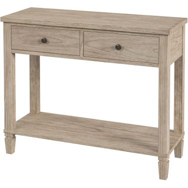 Flagstaff 2 Drawer 36 Inch Console Table In Natural