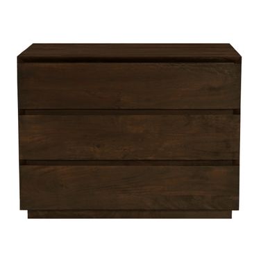 Flagstaff 3-Drawer Nightstand In Barista Brown