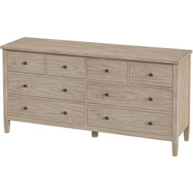 Flagstaff 8 Drawer Dresser In Natural