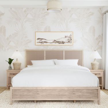 Flagstaff Cane Bedroom Set In Natural