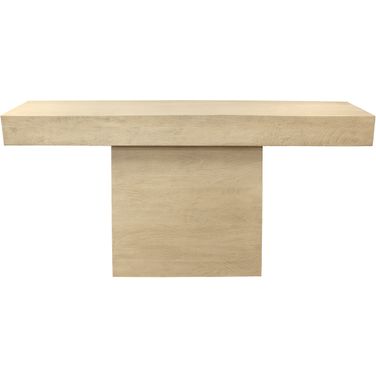 Flagstaff Console Table In Stone Natural