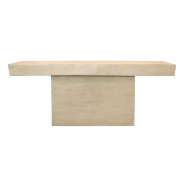 Flagstaff Console Table In Stone Natural
