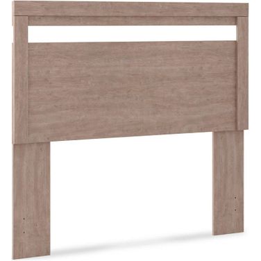 Flannia Gray Full Panel Headboard Only