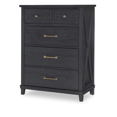 Flatiron 4 Drawer Chest In Midnight