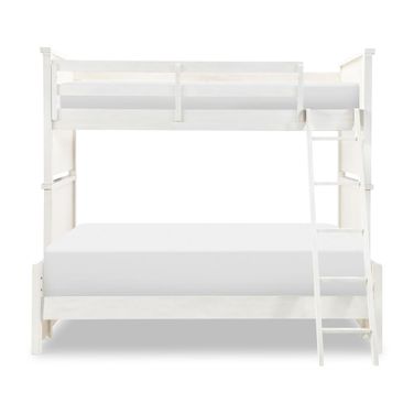 Flatiron Complete Twin Over Full Bunk Bed In Aged White