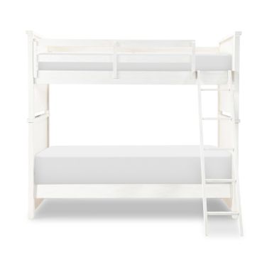 Flatiron Complete Twin Over Twin Bunk Bed In Aged White