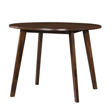 Flemming 39.5 Inch Round Dining Table In Walnut