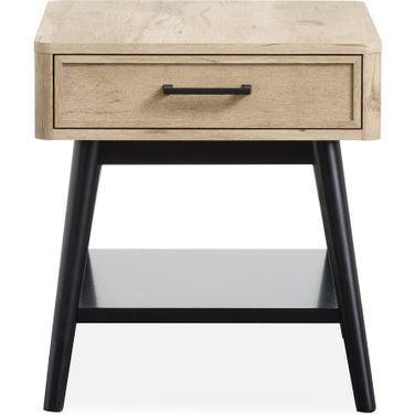 Fletcher Rectangular End Table In Driftwood