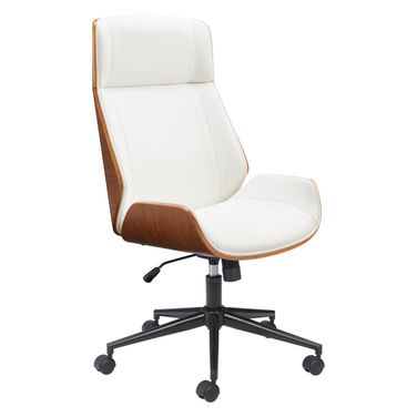Flex High Back Office Chair In White