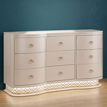Flora Dresser In Gold