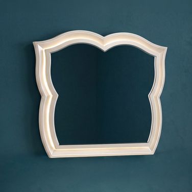 Flora Mirror In Gold