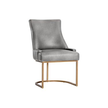 Florence Dining Chair Set of 2 In Bravo Metal