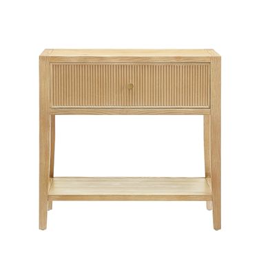 Flores 1-Drawer Nightstand In Natural