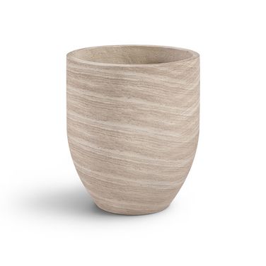 Florique Concrete Planter In Travertine