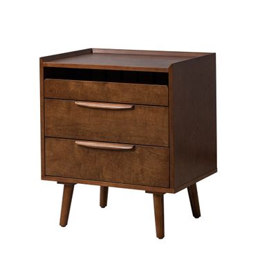 Florrie Nightstand In Walnut