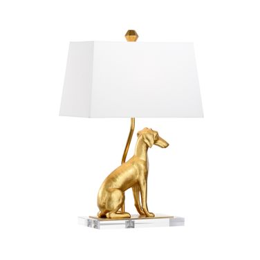 Flossie Lamp - Right In Gold