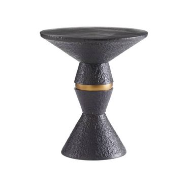 Floyd Accent Table In Blackened Bronze