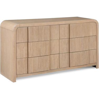 Fluted Dresser In Natural