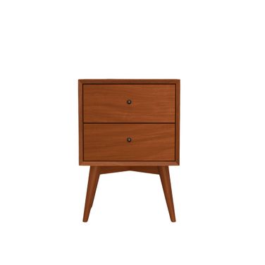 Flynn 2 Drawer Nightstand In Chestnut