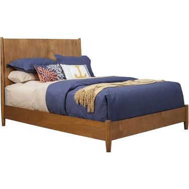 Flynn Standard King Panel Bed In Chestnut