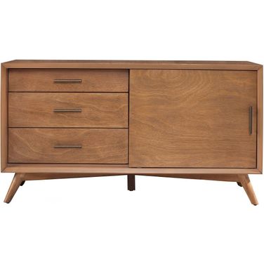 Flynn Small TV Console In Chestnut