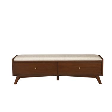 Flynn Bench In Walnut
